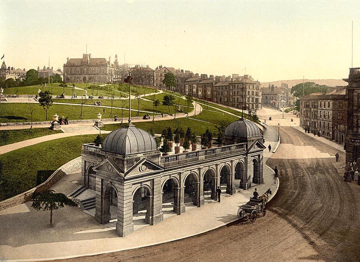 Buxton, pump room, Derbyshire