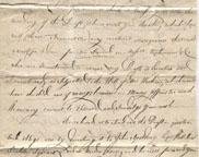 Turner letter manuscript