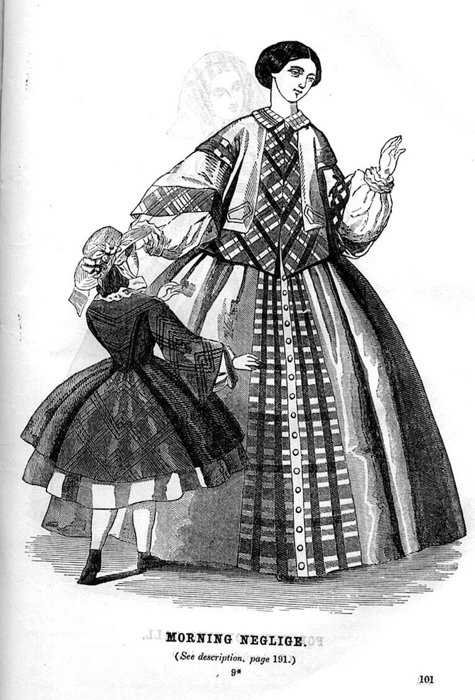 Box Jacket from Godey's Lady's Book 1859