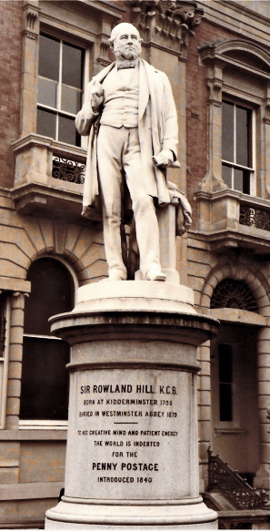 Sir Rowland Hill, by Brock