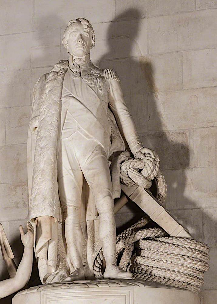 Nelson, close-up of figure