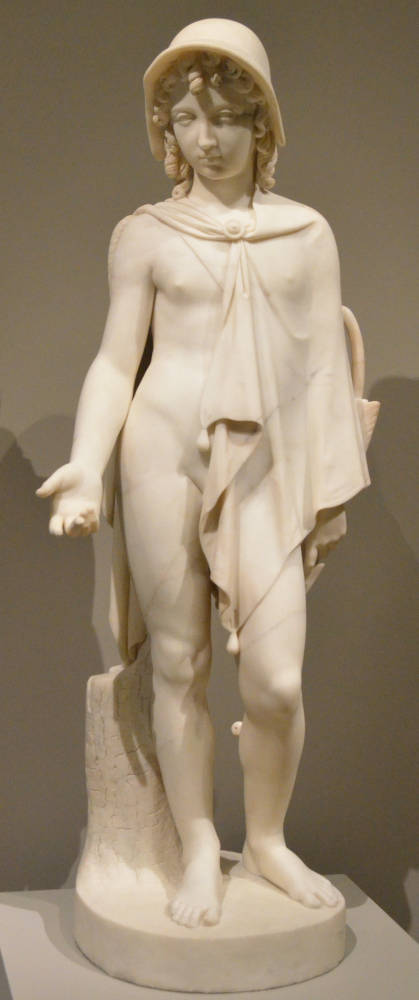 Cupid disguised as a Shepherd Boy