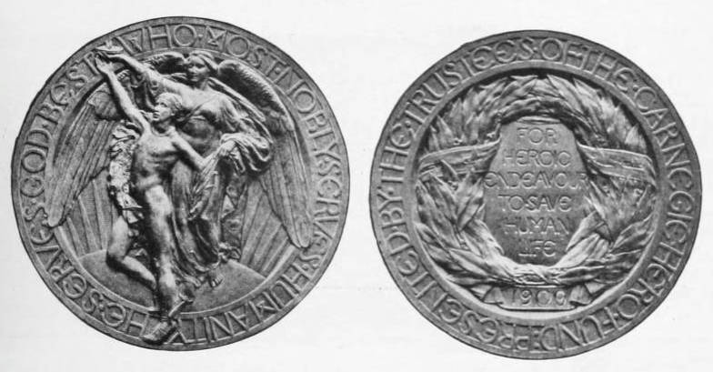 Medallion for the Carnegie Hero Fund