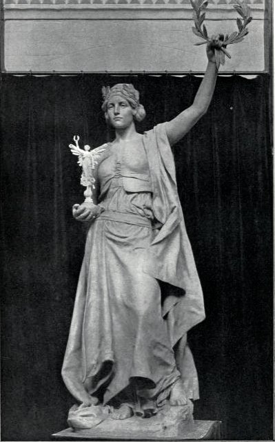Figure of “Glory” for Islington War Memorial
