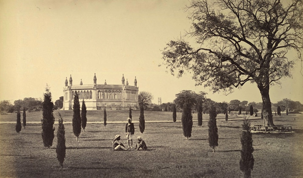 Memorial at Cawnpore in the Memorial Gardens