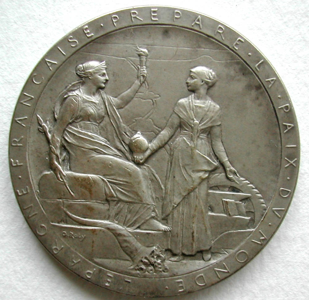 Médaille d'HONNEUR,TRAVAIL+PREVOYANCE SOCIALE par OSCAR ROTY