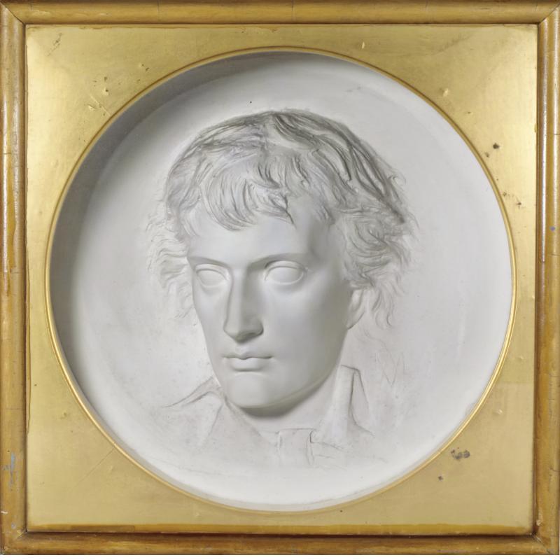 Posthumous bust of the artist David Scott R.S.A., c. 1860