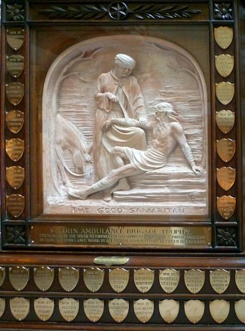 St John's Ambulance Brigade Trophy,” by George Tinworth
