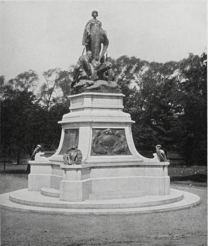A Memorial to the Men of Birmingham who fell during the War in South Africa, 1899-1902