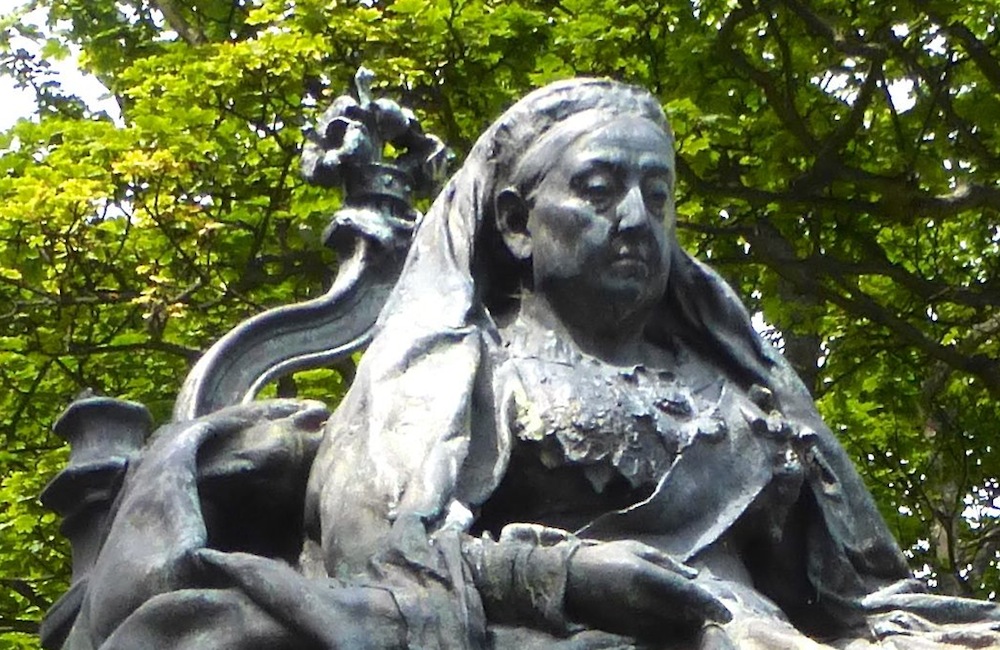 Queen Victoria, close-up