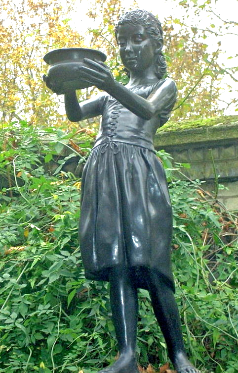 Figure on a Drinking Fountain,” by George Wade