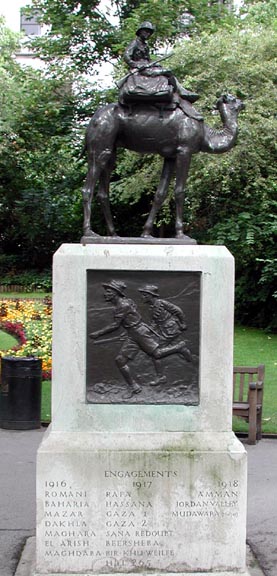 Imperial Camel Corps Monument