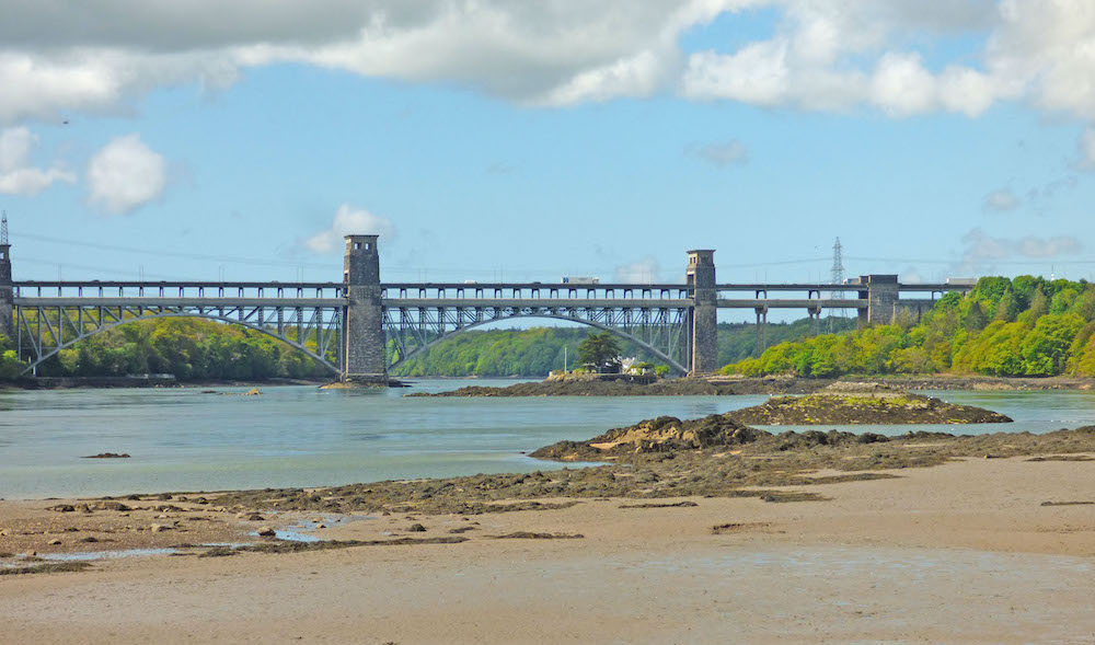 Britannia Bridge, Menai Strait, today
