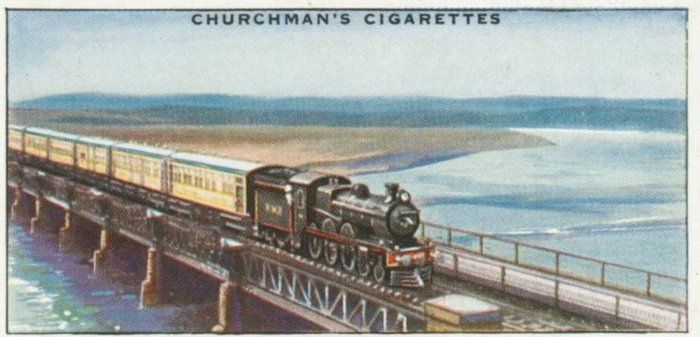 The Punjab Ltd. crossing Jhelum River Bridge, North-Western Ry., India