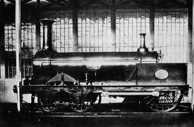 Folkstone 4-2-0 Locomotive.