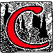 Illuminated Initial :"C"