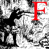 Decorated initial F