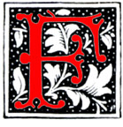 decorated initial 'F'