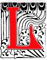 decorate initial 'L'