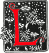 decorated initial L