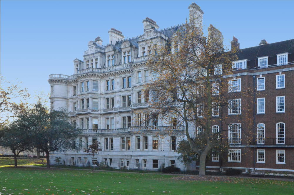 1 and 2 Temple Gardens, east elevation