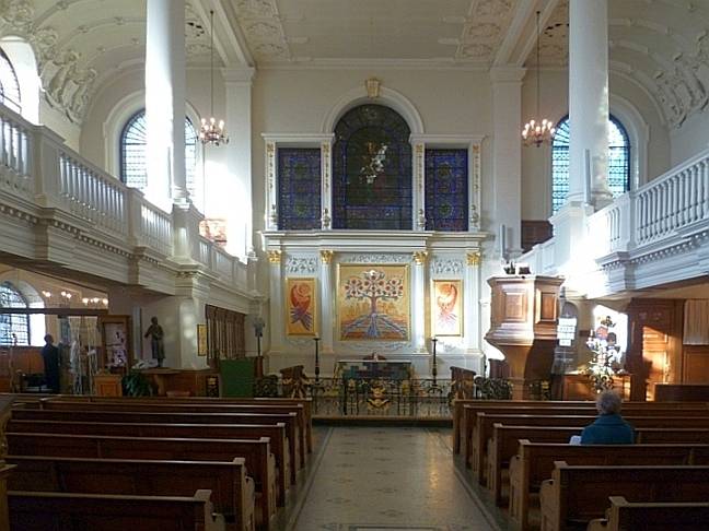 Interior of St Botolph's, by John Francis Bentley