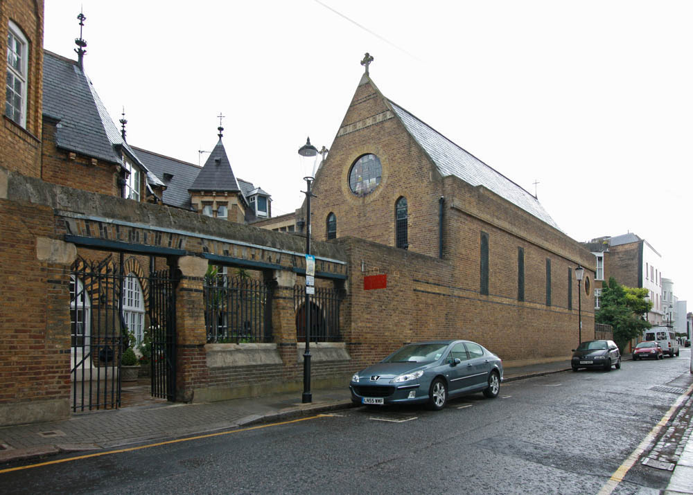 St Francis of Assisi, exterior view from road