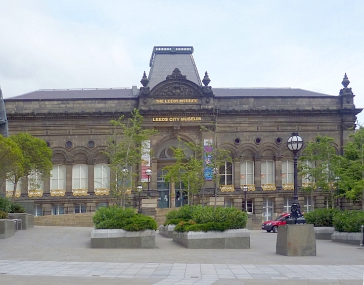 Leeds Mechanics Institute, now City Museum, by Cuthbert Brodrick