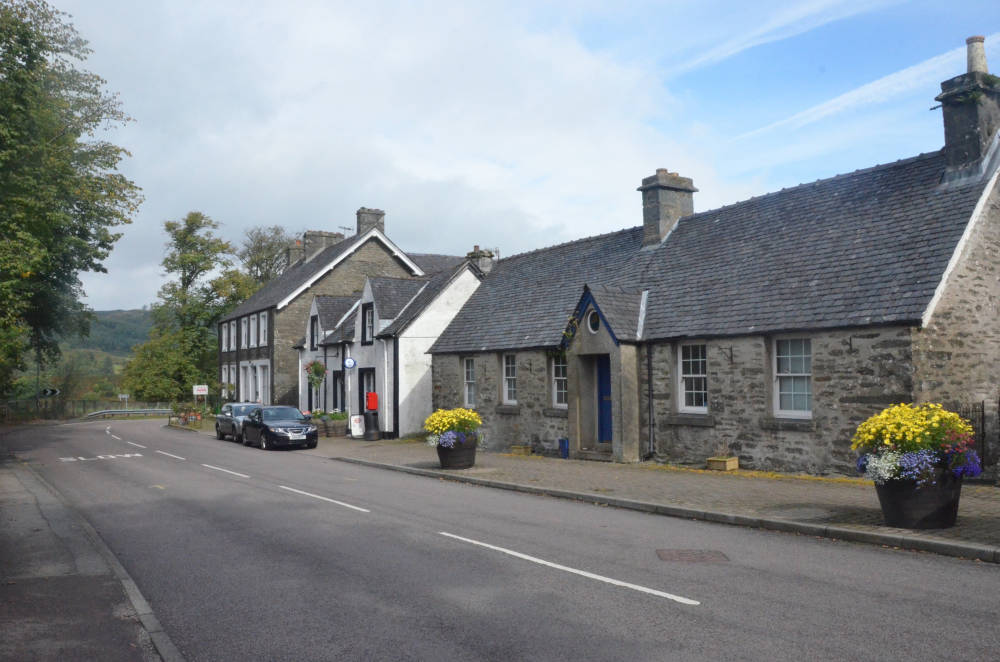 Stone buildings in Kilmartin