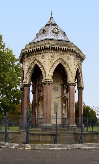 The Victoria or Burdett-Coutts Memorial Drinking-Fountain, London