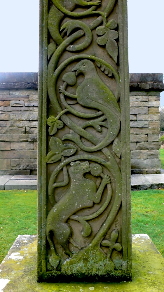 Close-up (1), Bewcastle Cross at Wreay
