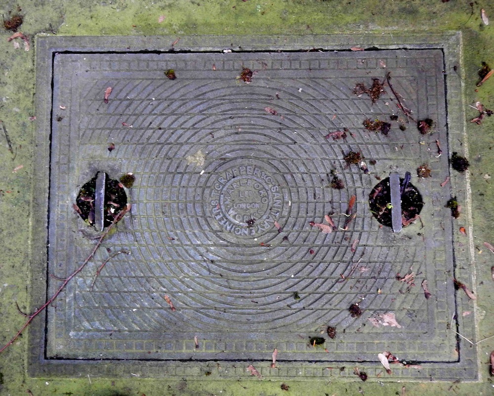 Crapper drain cover