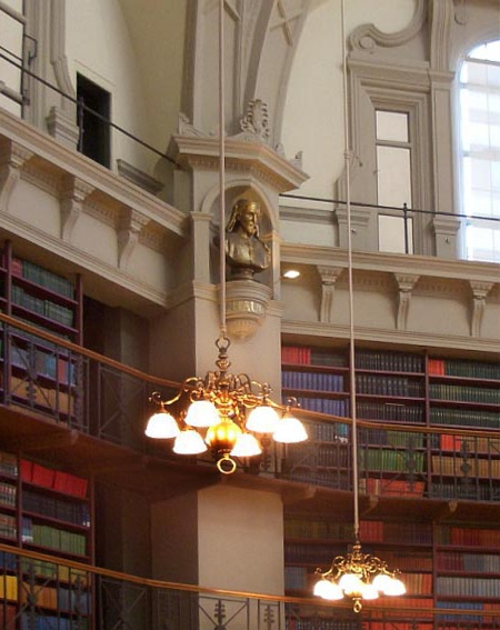 Interior of the Octagon, QMLU (Queen Mary University of London), another view