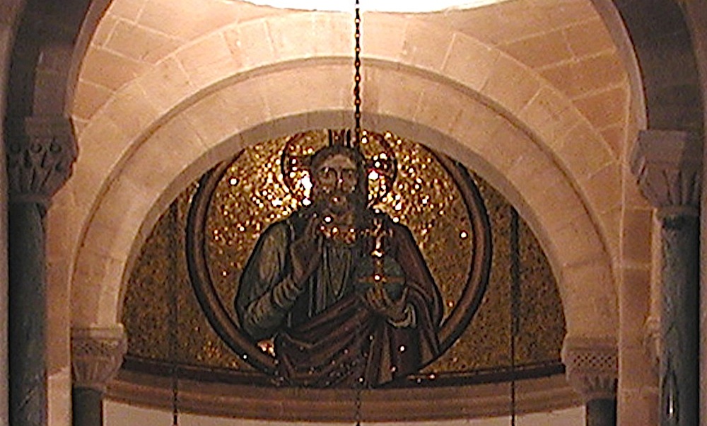 St Catherine, mosaic