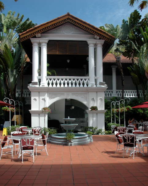 Courtyard Structure with Columns, Raffles Hotel 