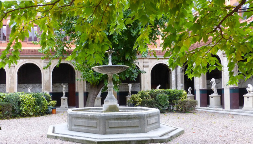 Inner Courtyard of the École des Beaux-Arts, Paris