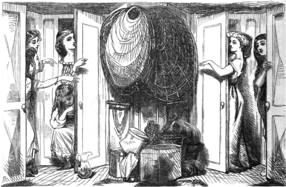 “Crinoline going out — of England