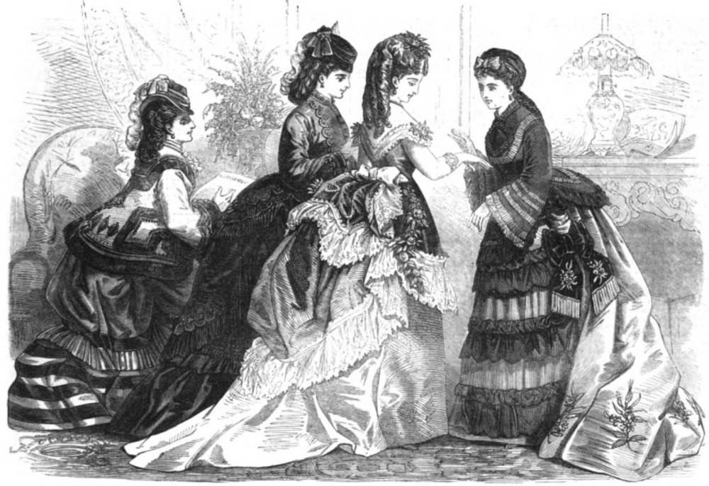 Paris Fashions for January 1869