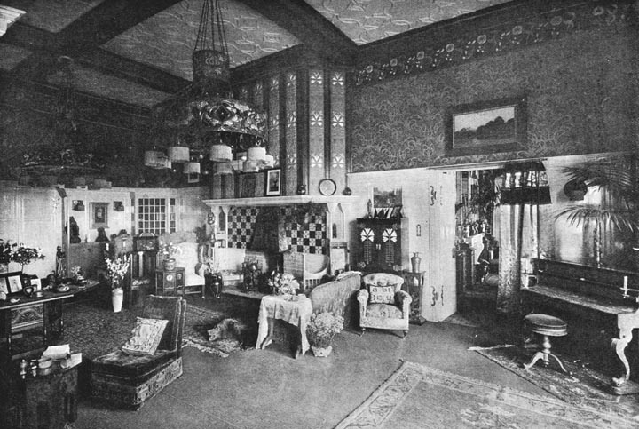 Sitting Room in the New Palace, Darmstadt