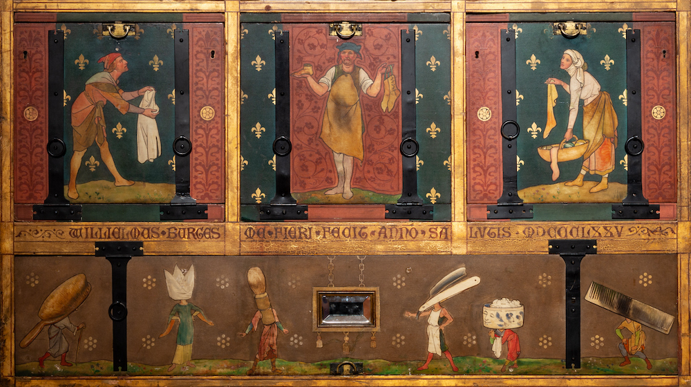 Adam Clothes Cabinet, detail