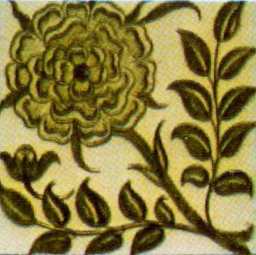 Tudor Rose Tile