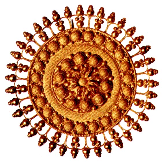 A Brooch with Granulation