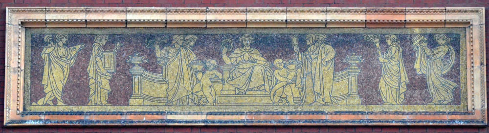 Sgraffito panel, Victoria & Albert Museum