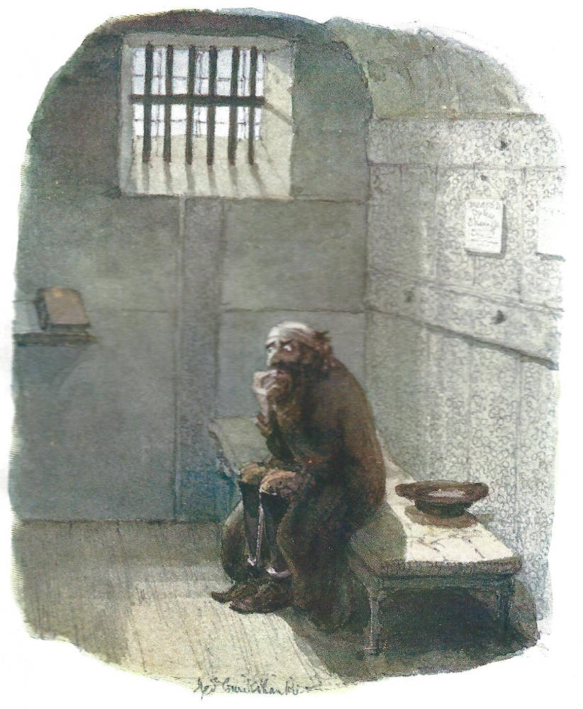 Fagin in the condemned Cell
