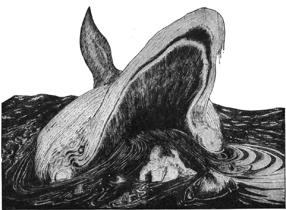 The Whale swallowing the Mariner