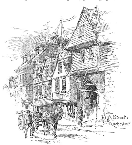 In High Street: Rochester