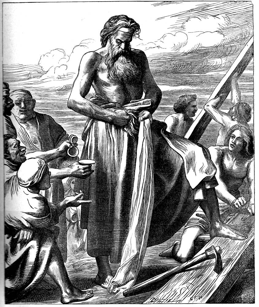 Noah Building the Ark