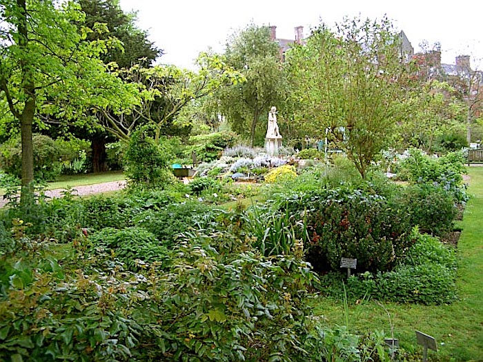 Another view, with a statue of Sir Hans Sloane in the distance