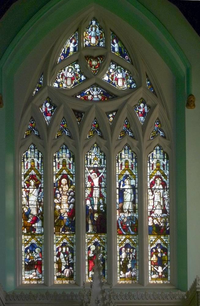 East window in St Peter's, Woolwich