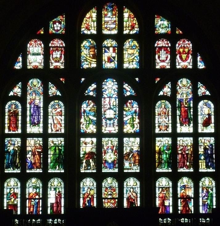 South window, Great Hall,
University of Birmingham
